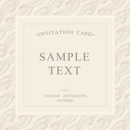 Invitation card N21