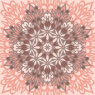 Flower Mandala Abstract background