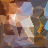 Abstract bright polygonal triangular background with glaring lights for design N26