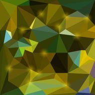 Abstract bright polygonal triangular background with glaring lights for design N28