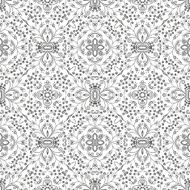 Abstract seamless outline pattern N19