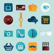 Set of Fashion Icons N17