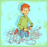 Cartoon link illustration N2