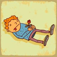 Cartoon dead illustration N2