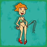 Cartoon striper illustration N2