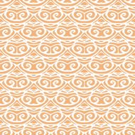 Seamless pattern with doodle ornament N25
