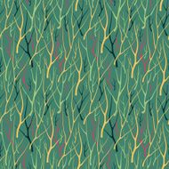 Seamless pattern with branches N2
