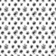 Seamless pattern with abstract doodle ornament N9