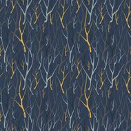 Seamless pattern with branches N3
