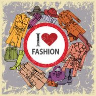 Fashion clothes set Autumn winter spring woman wear N4