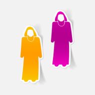 realistic design element muslim N12