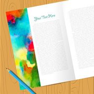 Vector corporate identity template with N2
