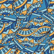 Ethnic seamless pattern N42