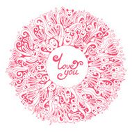 Valentine greeting card N4