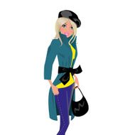 Girl with bag N5