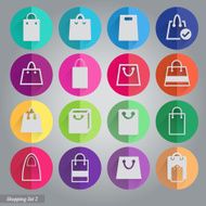 Set of shopping icons N10