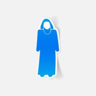 realistic design element muslim N16