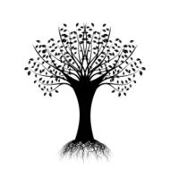 Art Tree Silhouette N6