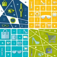 fashion flat infographic N46