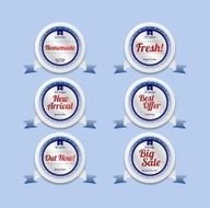 product sale and quality label sticker N3