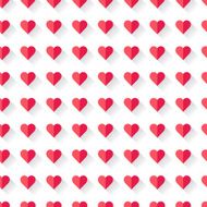 Pink abstract Valentine&#039;s heart pattern