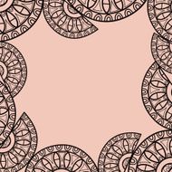 Vector seamless floral background N5