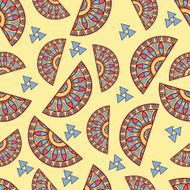 Ethnic seamless pattern N43