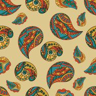 Ethnic seamless pattern N47