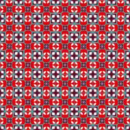 geometric seamless background in retro style