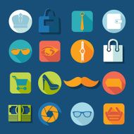 Set of Fashion Icons N31