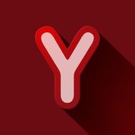 Volume icons alphabet Y N3