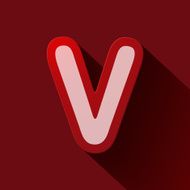 Volume icons alphabet V N3