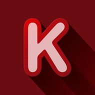 Volume icons alphabet K N2