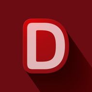 Volume icons alphabet D N2