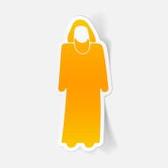 realistic design element muslim N28
