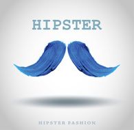 Vector Illustration fashion Hipster N2