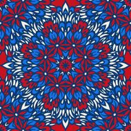 Arabesque seamless pattern N4