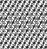 Retro pattern of geometric shapes N5