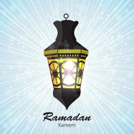 Beauty Background for Muslim Community Festival Vector Illustrat
