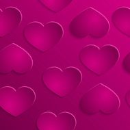 Love hearts Valentin's Day Seamless Pattern Bright Vector seamless