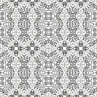 Abstract seamless outline pattern N20