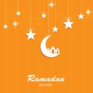 Background for Muslim Community Festival Vector Illustration N49
