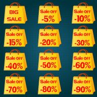 Discount price tag set N2