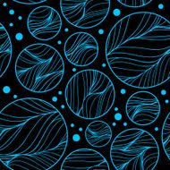 abstract sircles seamless pattern