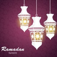 Background for Muslim Community Festival Vector Illustration N54