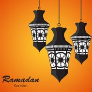Background for Muslim Community Festival Vector Illustration N65