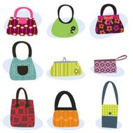Various fashion bags