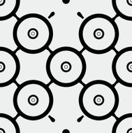 Seamless pattern rounds N2