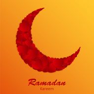 Moon Background for Muslim Community Festival Vector Illustratio N25