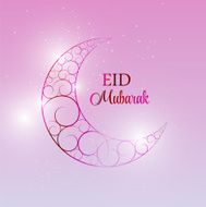 Moon Background for Muslim Community Festival Vector Illustratio N27